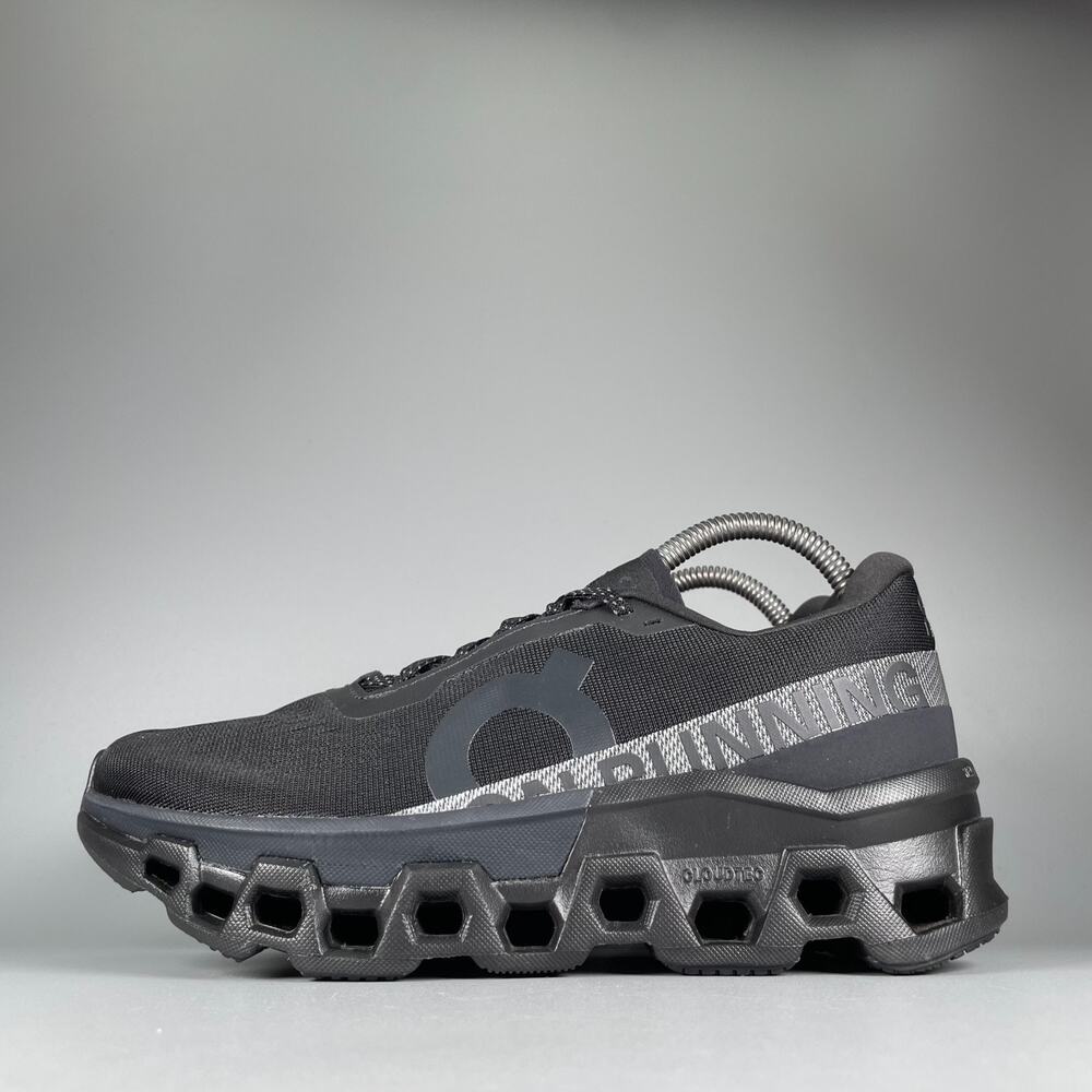 On Cloudmonster 2 Women's 8.5 Black/Eclipse Running Sneakers Athletic Shoes NEW